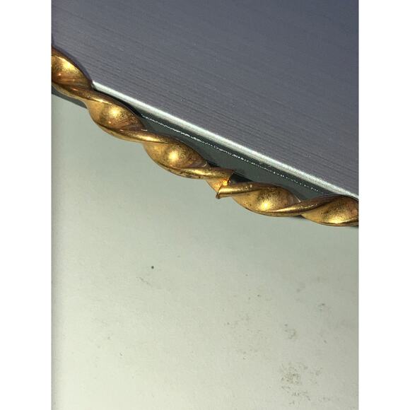 Two Brass Twisted Curved Around 2.75" Bangle Bracelets! - Picture 8 of 10